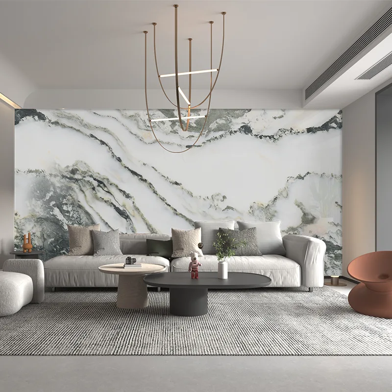 Marmor-Hintergrundwandpaneel der Landscape-Serie